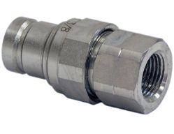 Buyers Products FM0606 Male Flush Face Plug - 3/8" x 3/8" Port NPT - BUY FM0606