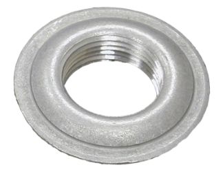 Buyers Products FSSW025 1/4" Stainless Steel Stamped Welding Flange - 1.738" OD - .620" Pilot - .134" Thickness 