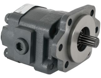 Buyers Products H2136101 H21 Series HydraStar Hydraulic Pump - 2/4 Bolt - 7/8-13 Spline Shaft - 1" Gear Width 