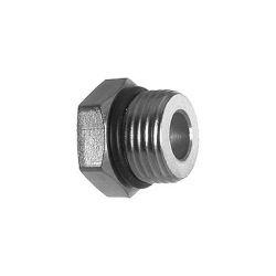 Buyers Products H3269X6X4 Straight Thread O-Ring Adapter - 3/8" Male x 1/4" Female 