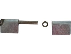 Buyers Products H412538LH Left Hand Butt Hinge - 4" L x 1.25" W with 3/8" Pin - BUY H412538LH