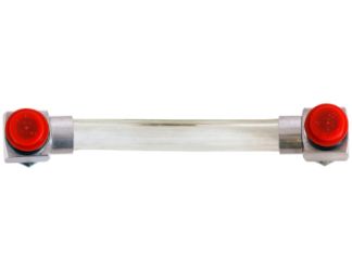 Buyers Products HLLG1 5" Hydraulic Liquid Level Gauge - 1/2"-13 NC Thd. - Zinc Plated 