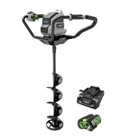 EGO IG0804 56V 8" Ice Auger Kit w/ 5.0Ah Battery & 320W Charger - EGO IG0804