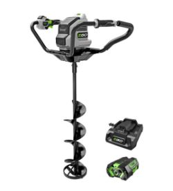 EGO IG0804 56V 8" Ice Auger Kit w/ 5.0Ah Battery & 320W Charger 