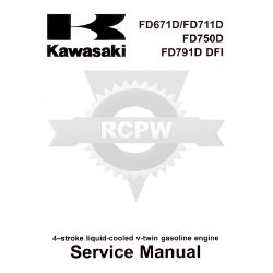 Kawasaki 99924-2061-08 KHI English Service Manual 