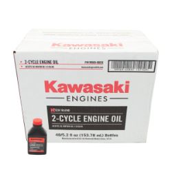 Kawasaki 99969-6083C X48 Case of 48 Bottles of 5.2 oz of K-Tech Blend 50:1 2 Cycle Oil - 2 Gallon Mix 