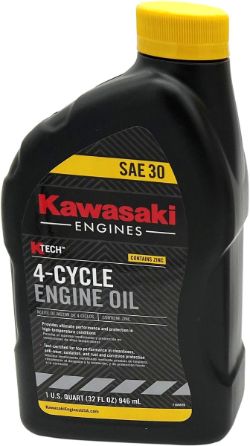 Kawasaki 99969-6281 K-Tech SAE 30 4-Cycle Engine Oil (1 Quart) 