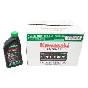 Kawasaki 99969-6296 X12 Case of 12 Quarts of K-Tech SAE 10W-40 4-Cycle Engine Oil Case of 12 Quarts of K-Tech SAE 10W-40 4-Cycle Engine Oil
