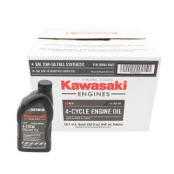 Kawasaki 99969-6501 X12 Case of 12 Quarts of K-Tech SAE 15W-50 Full Synthetic 4-Cycle Engine Oil 