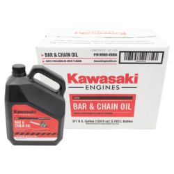 Kawasaki 99969-6506A X3 Case of 3 Gallons of K-Tech Bar and Chain Oil 