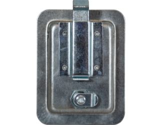 Buyers Products L3980 Locking Rust Resistant Steel Single Point Latch - Weld-On 