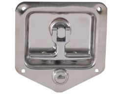 Buyers Products L8825 Folding T-Handle Latch with Double Latch Point and Mounting Holes - Rods Included - BUY L8825