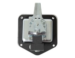 Buyers Products L8915 Zinc Plated Folding T-Handle Latch with Single Latch Point and Mounting Holes - BUY L8915