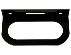 Buyers Products LB1 Single Oval Light Mounting Bracket - Black Powder Coated Finish (8.25" x 4.0") - BUY LB1
