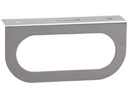 Buyers Products LB1SS Single Oval Light Mounting Bracket - Stainless Steel (8.25" x 4.0") - BUY LB1SS