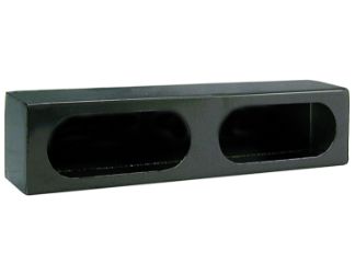 Buyers Products LB3163 Dual Oval Light Box - Black Powder Coated Steel (3" x 16" x 3") 