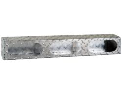 Buyers Products LB3253ALDT Triple Oval Light Box - Diamond Tread Aluminum (3" x 25" x 3") - BUY LB3253ALDT
