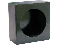 Buyers Products LB663SST Single Round Light Box - Stainless Steel (6" x 6" x 3") - BUY LB663SST