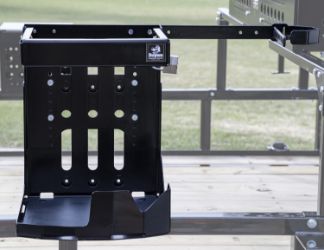 Buyers Products LT24 Universal Backpack Blower Rack for Open & Enclosed Landscape Trailers 