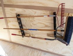 Buyers Products LT37 Hand Tool Rack for Closed Trailers Holds 6 Straight Handle Tools - BUY LT37