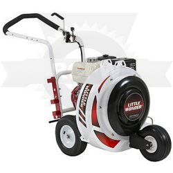 Little Wonder 9390-12-01 Optimax 2530cfm 13hp Gas Walk Behind Self-Propelled Leaf Blower w/ Honda GX390 Engine - LW 9390-12-01