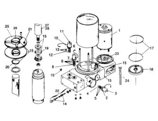 Buyers Products 1306005 12V DC Motor (3") for E-47 and E-47H 