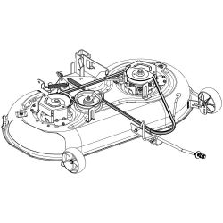 MTD 490-501-M100 36" Deck Drive Belt - MTD 490-501-M100
