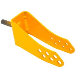 MTD 682-9024A-0716 Right Hand Caster Bracket - MTD 682-9024A-0716