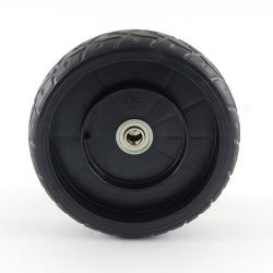 MTD 734-1980 7" X 2" Black Complete Wheel 