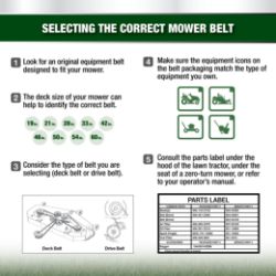 MTD 754-04212 Pump Drive Belt - MTD 754-04212
