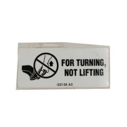 MTD 777I22138 Chute Label 