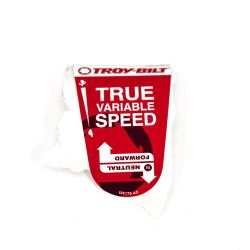 MTD 777I25176 Handle True Label 