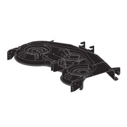 MTD 903-04328C-0637 50" BLK RZT Deck Assembly - MTD 903-04328C-0637