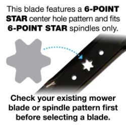 MTD 942-04268 23.25" Mulch Blade - MTD 942-04268
