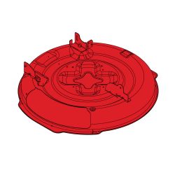 MTD 983-05040E-5083 30" Deck w/o Shell 