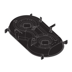 MTD 983-05076A-0637 42" 4W Deck Shell 