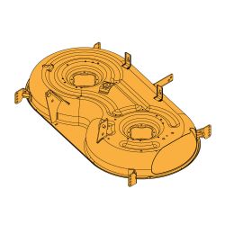 MTD 983-05076A-4028 42" 4W Deck Shell 
