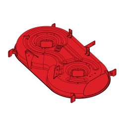 MTD 983-05076A-5083 42" 4W Deck Shell 