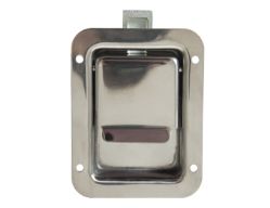 Buyers Products N1883 Non-Locking Junior Size Stainless Steel Single Point Latch - Thru-Hole Mount - BUY N1883