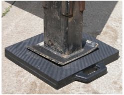 Buyers Products OP18X18R Rubber Outrigger Pad - 18" x 18" x 2" - BUY OP18X18R