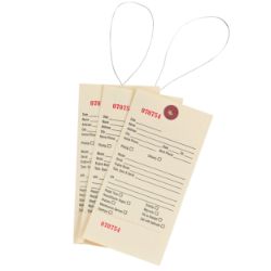 Oregon 10-002 Perforated Service Tags 500 Count - OEP 10-002