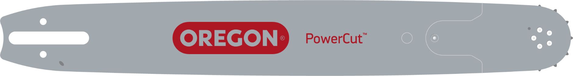 Oregon 180RNDD025 18-inch PowerCut Oregon Bar 