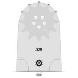 Oregon 188RNBK095 18-inch PowerCut Oregon Bar - OCS 188RNBK095