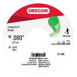 Oregon 21-180 3lb Spool of Round .080 Gatorline - OEP 21-180