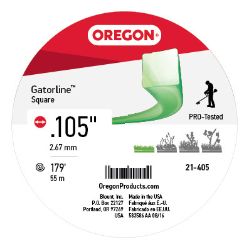 Oregon 21-405 .105 1lb Donut Gatorline Square - OEP 21-405