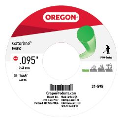 Oregon 21-595 5lb Spool of Round .095 Gatorline - OEP 21-595