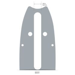 Oregon 213RNFE031 21-inch PowerCut Oregon Bar - OCS 213RNFE031