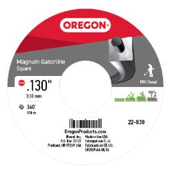 Oregon 22-830 3lb Spool of Magnum Square .130 Gatorline - OEP 22-830