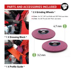 Oregon 310-120 120V Bench Mini Grinder - OCS 310-120