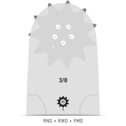 Oregon 320RNDD025 32-inch PowerCut Oregon Bar - OCS 320RNDD025